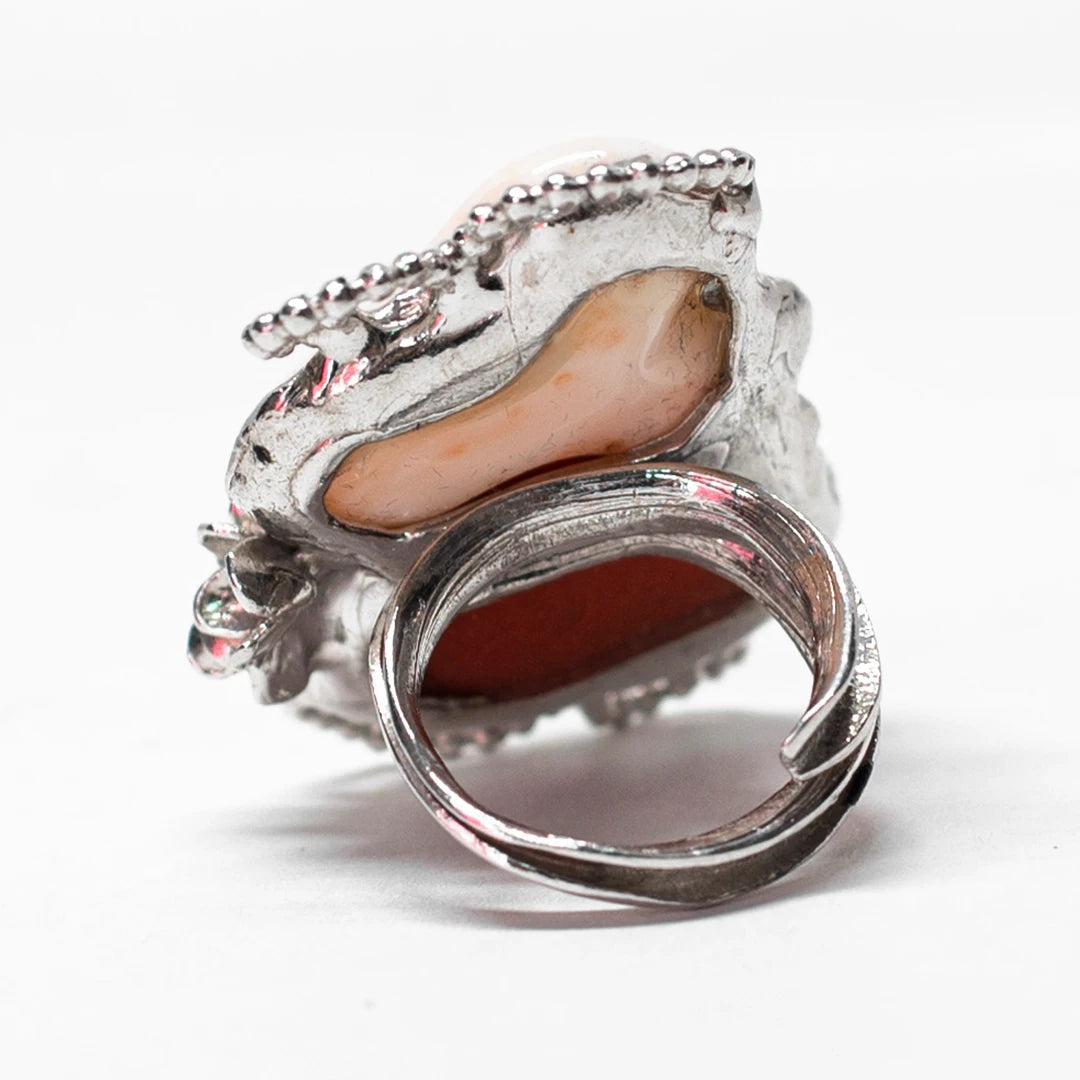 il-piccolo-museo-del-cammeo-Anello-Corallo-Bicolore