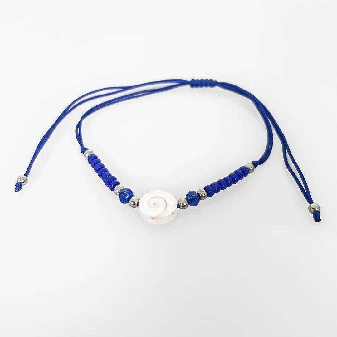 Cotton bracelet various colors Eye of Saint Lucia