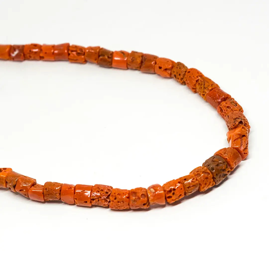 Collana con Sassi di Rosso Sardegna