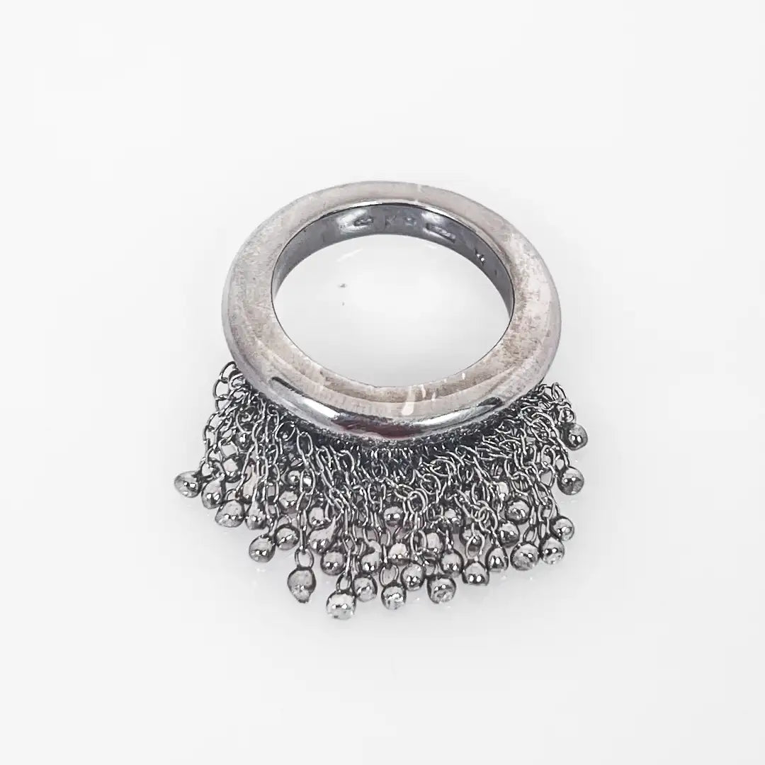 Round Pendant with Fringes