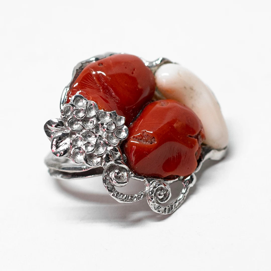 -piccolo-museo-del-cammeo-Anello-Corallo-Bicolore