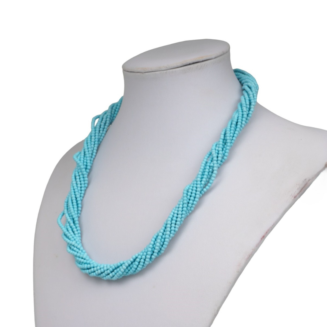 Collana Torchon in Pasta di Turchese