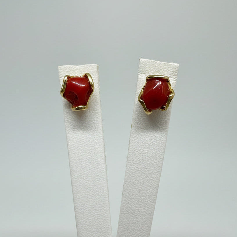 Orecchini in Corallo
