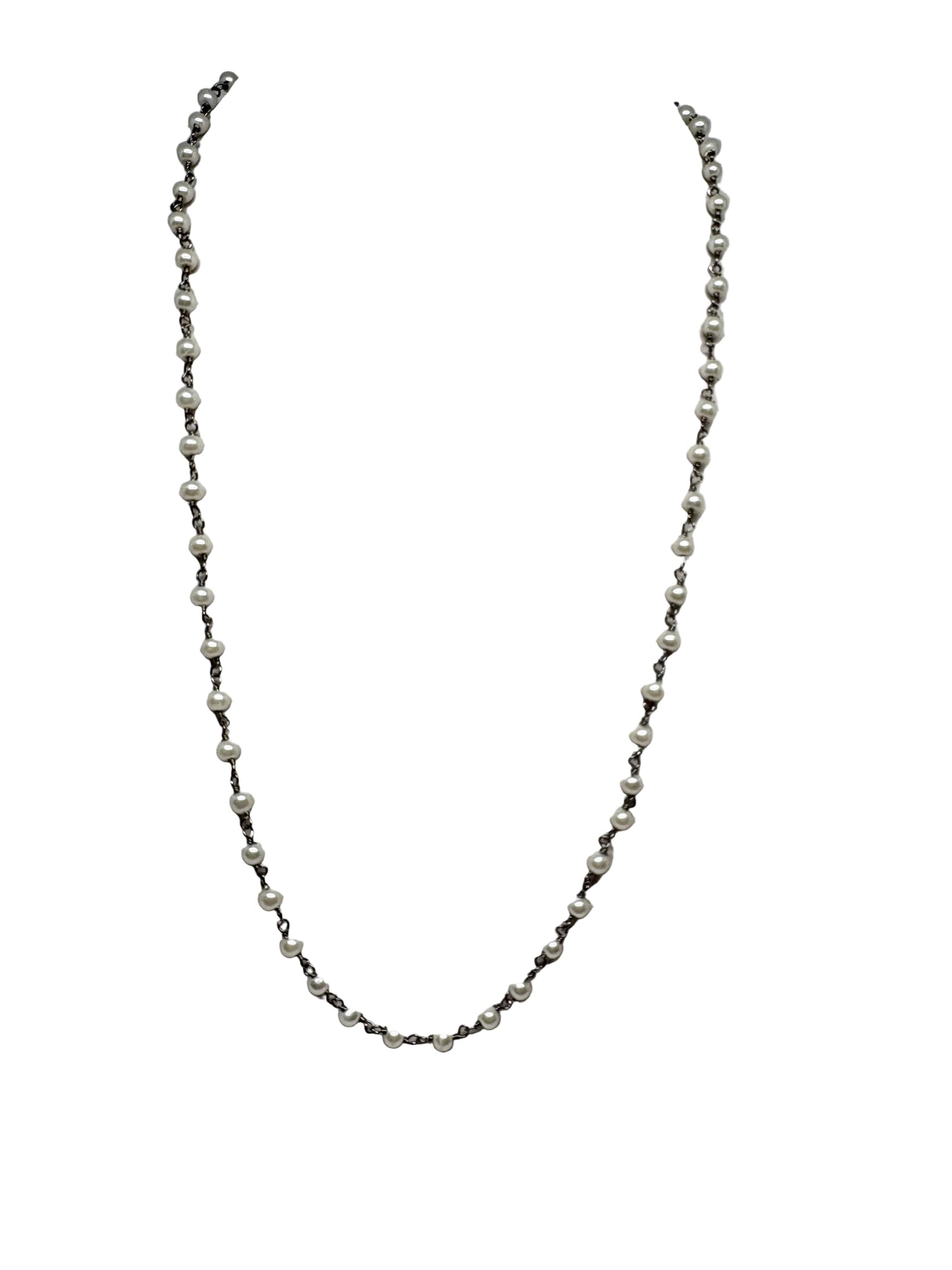 Collana in Perline e Argento