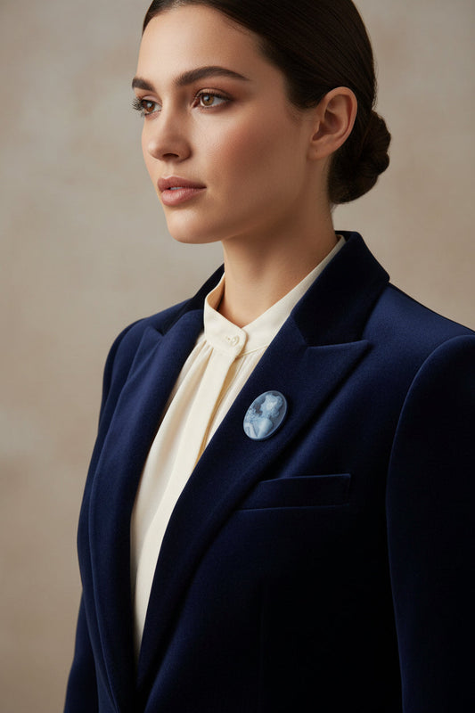 Cammeo Nudo in Agata incisione Profilo di Donna