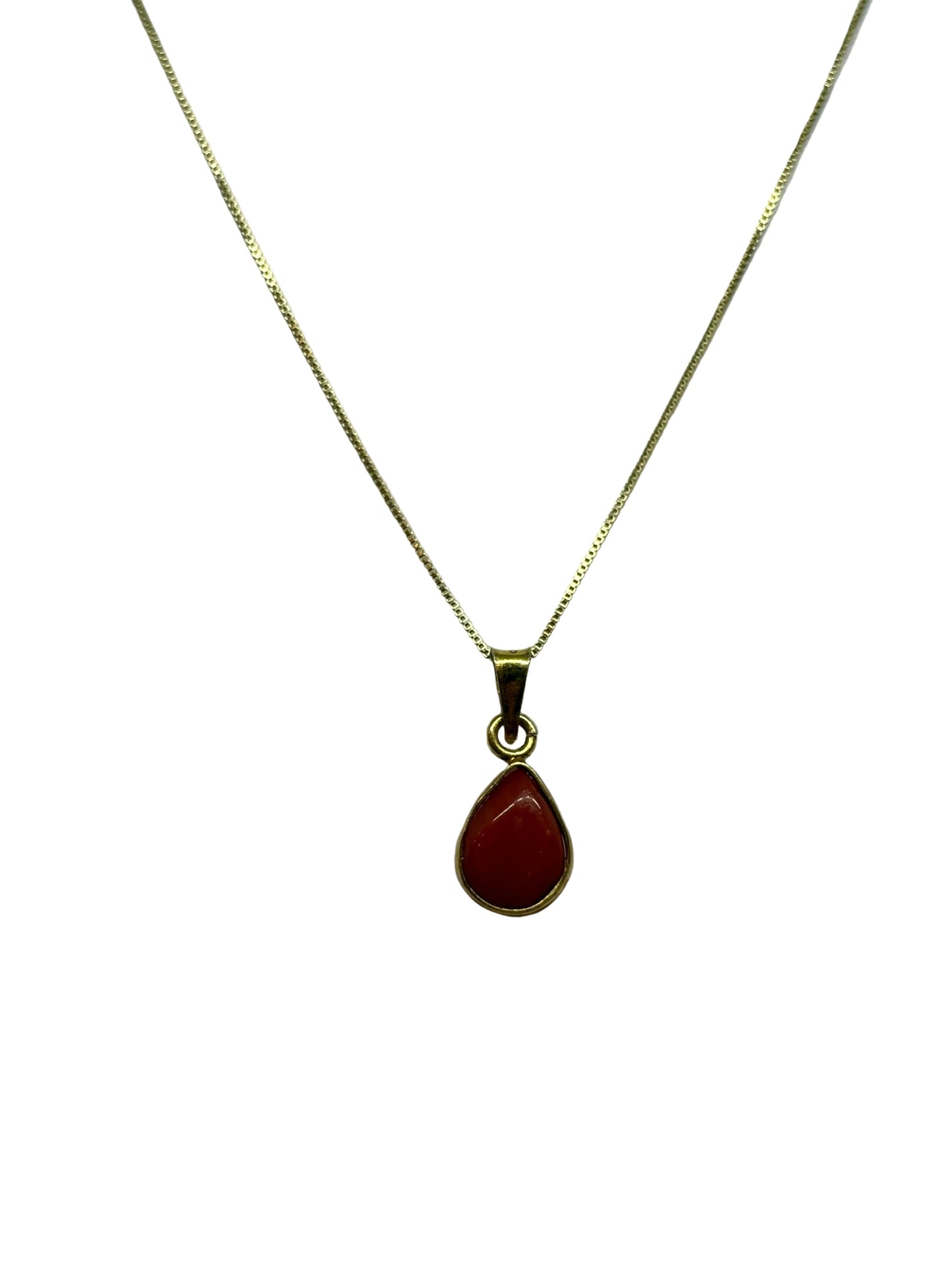 Pendente in Corallo "Goccia"