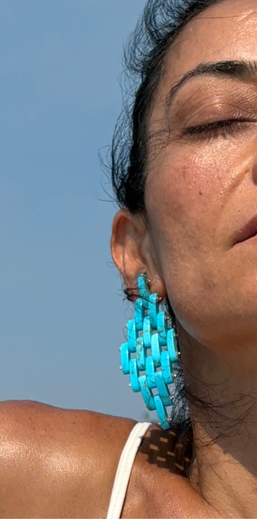 Orecchini in Turchese