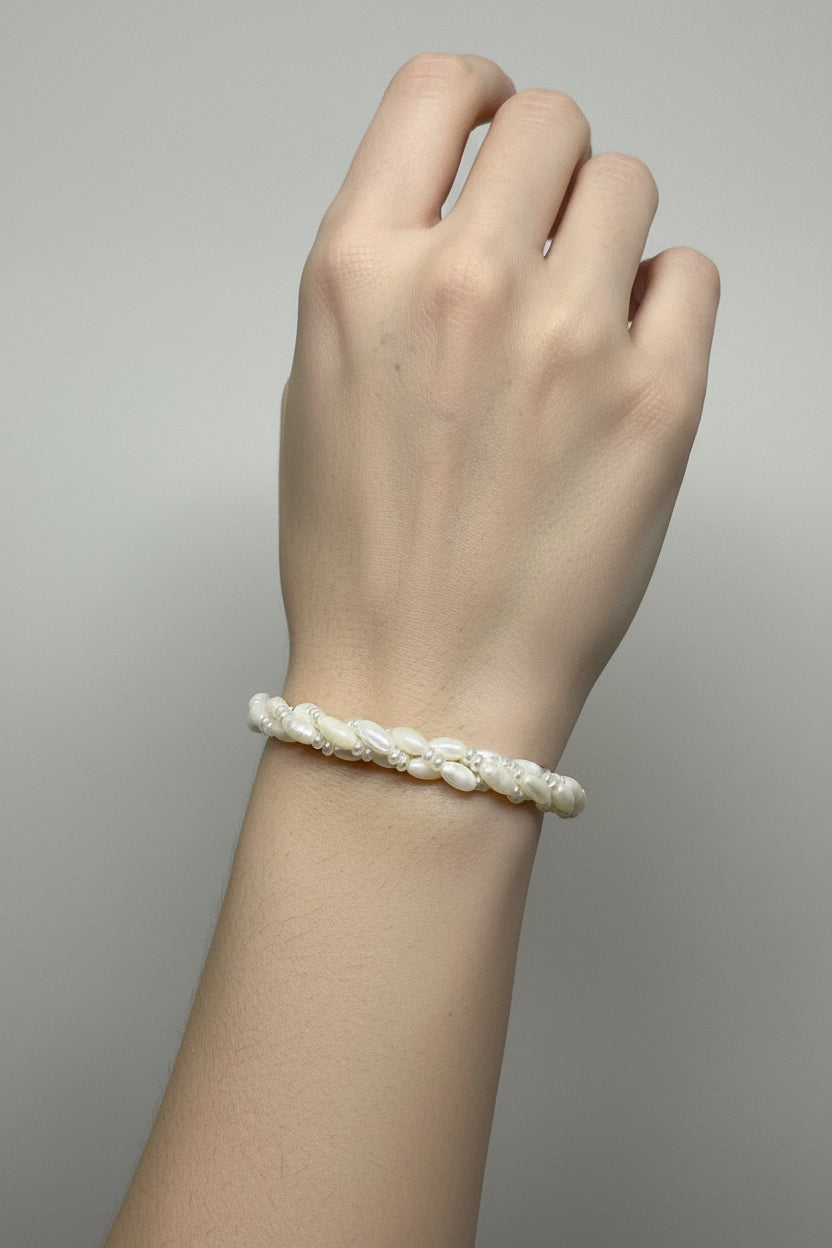 Bracciale Torchon in Madreperla
