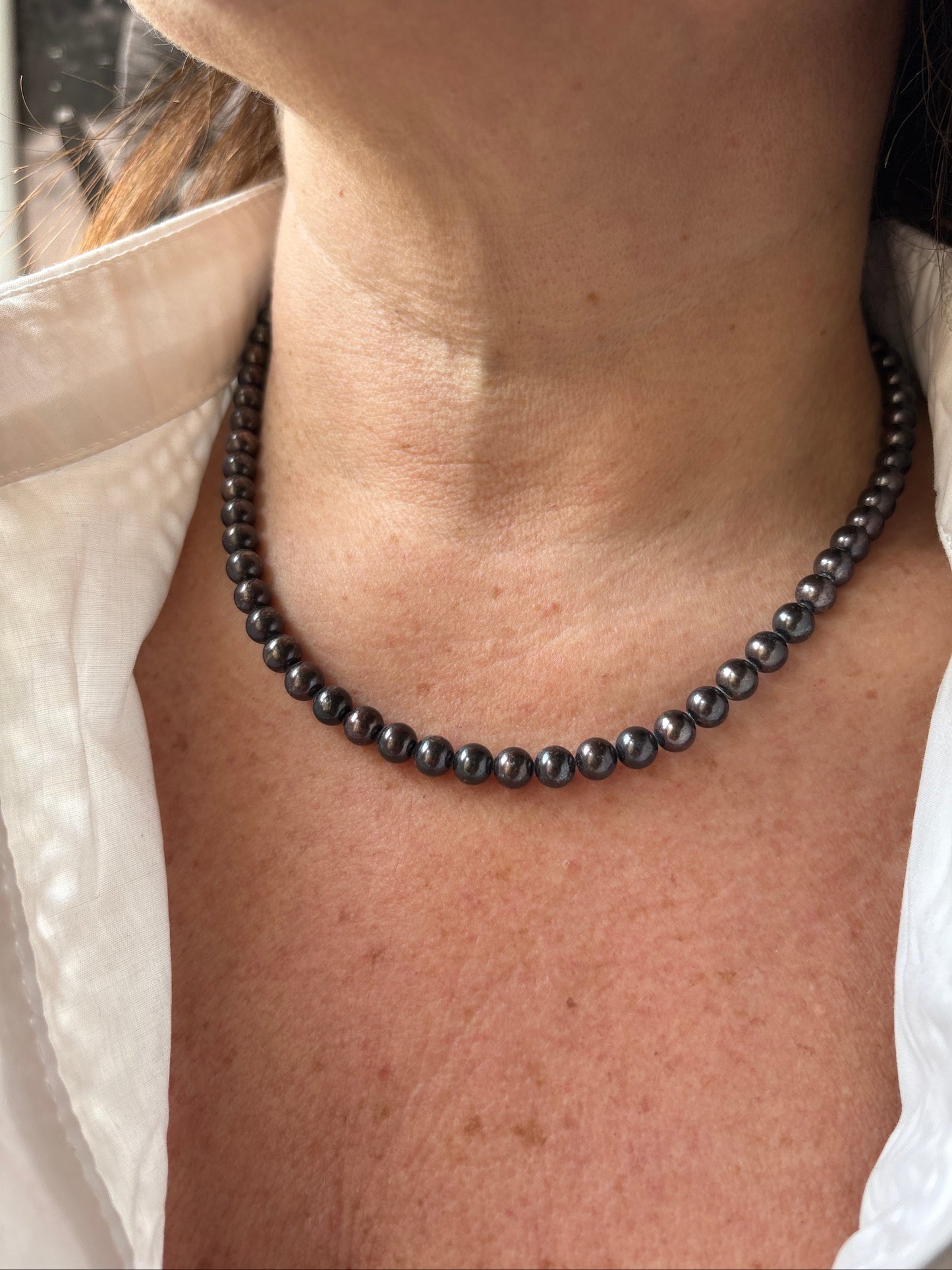 Collana di Perle Nere