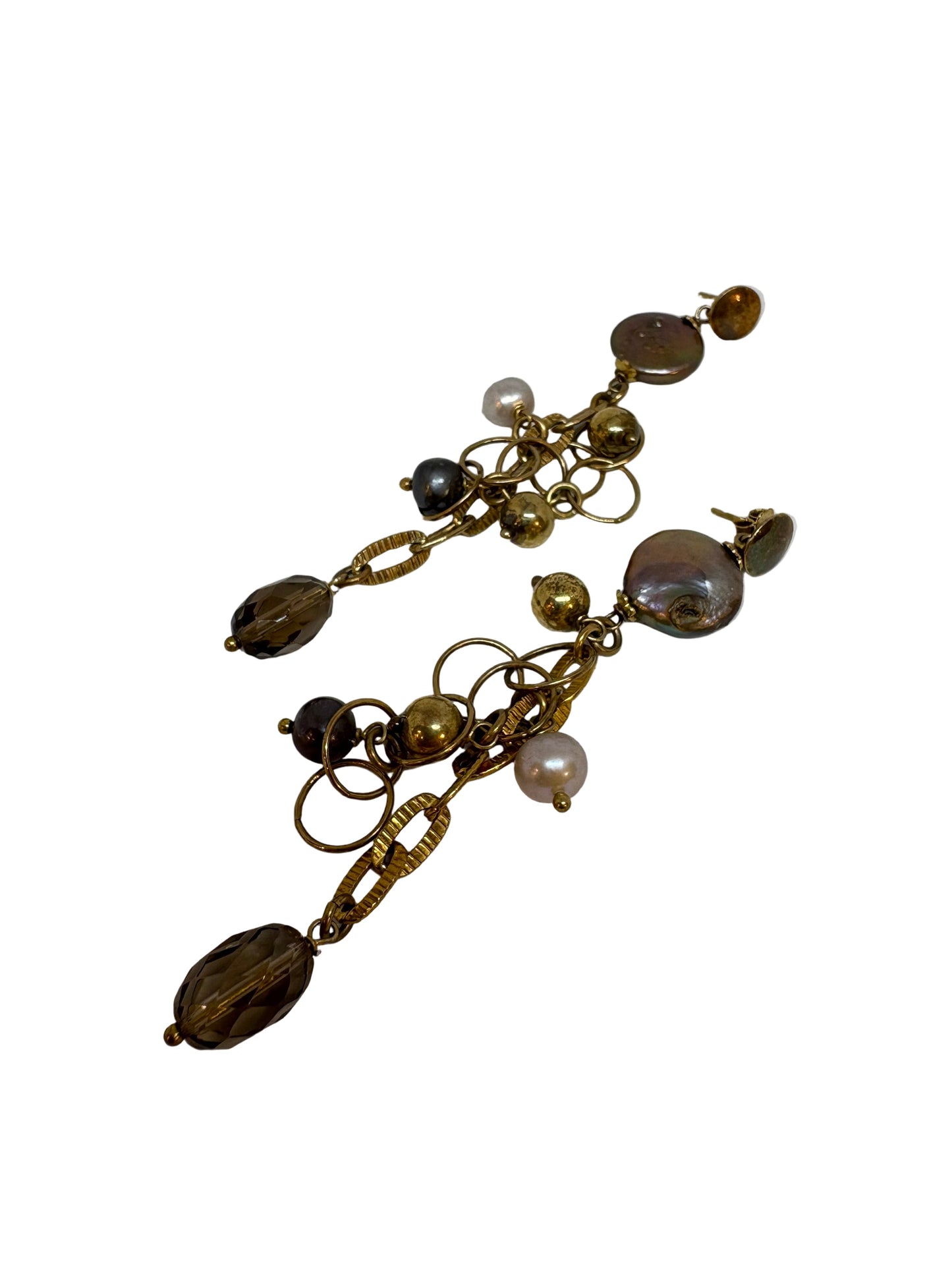 Orecchini di Perle e Pietre Preziose