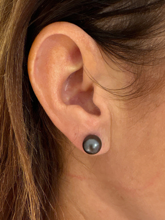 Orecchini di Perle Nere