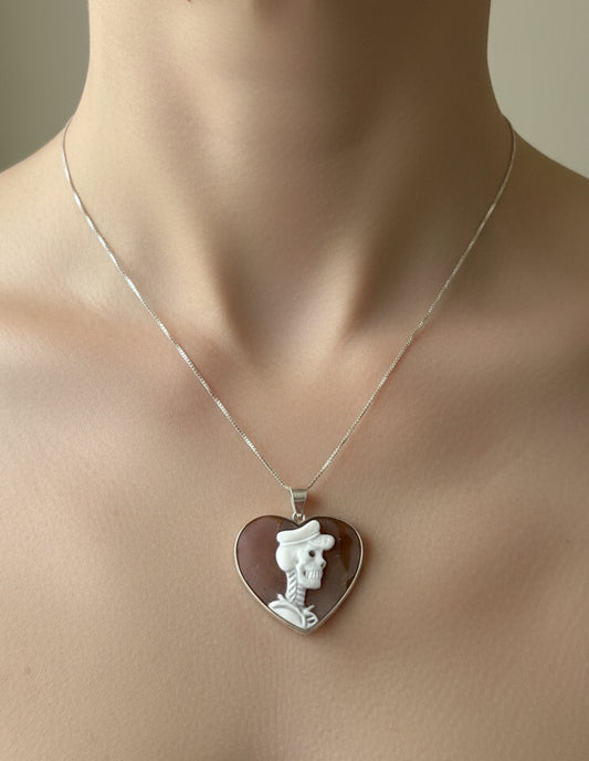 Pendente in Cammeo "Teschio"