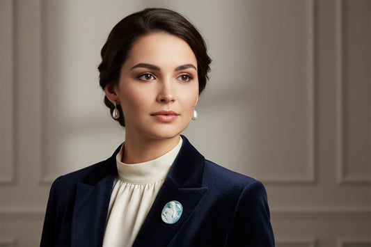 Cammeo Nudo in Agata incisione Profilo di Donna