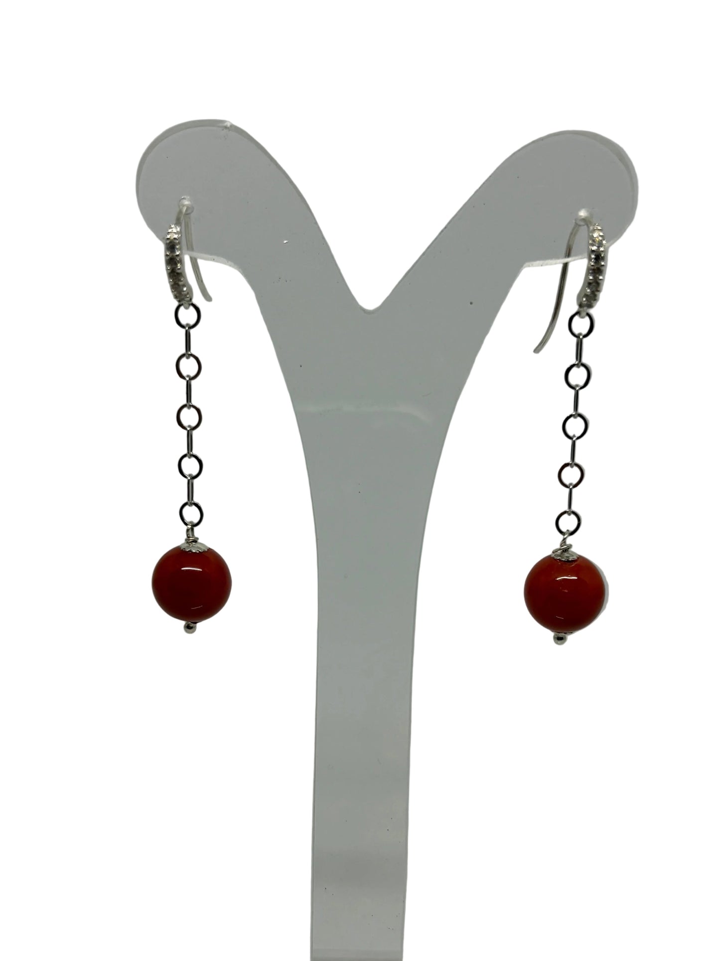 Orecchini in Corallo