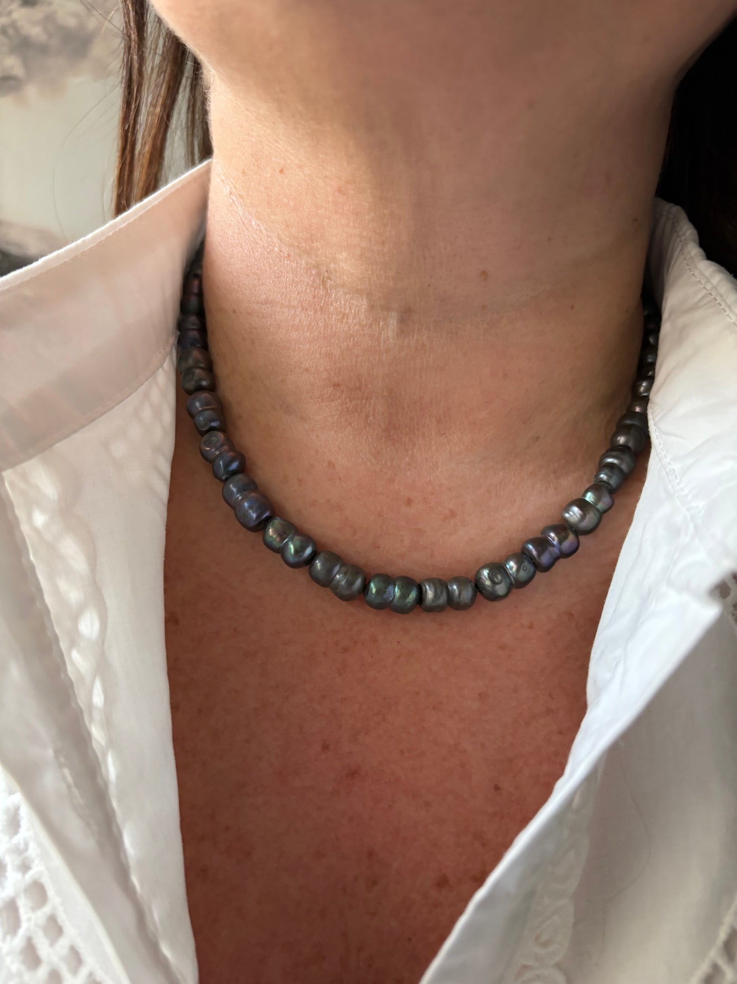 Collana di Perle Nere