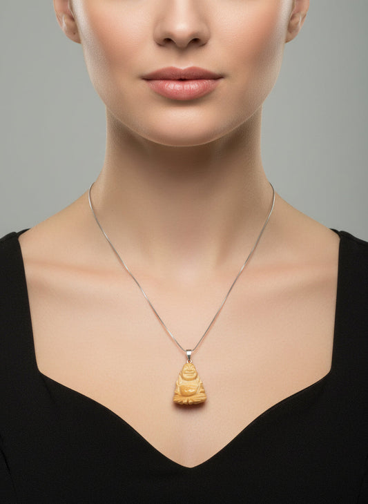 Pendente in Conchiglia incisione "Buddha"