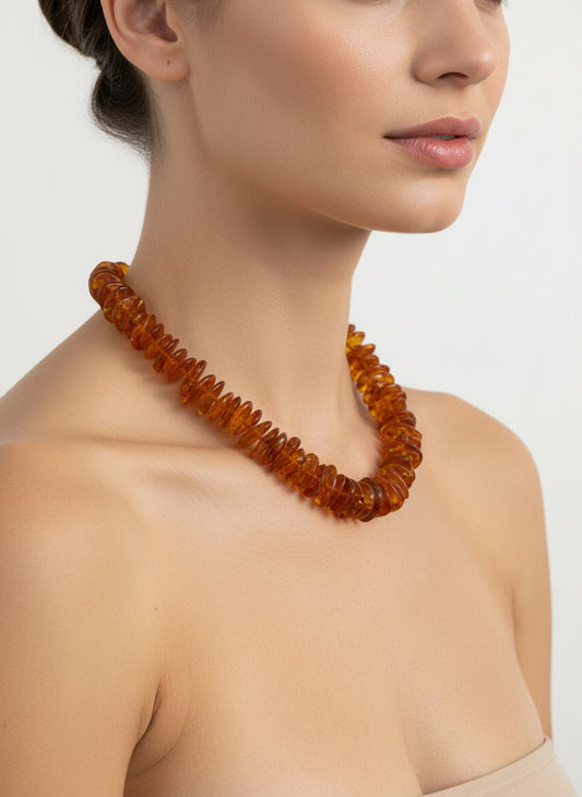 Collana in Ambra