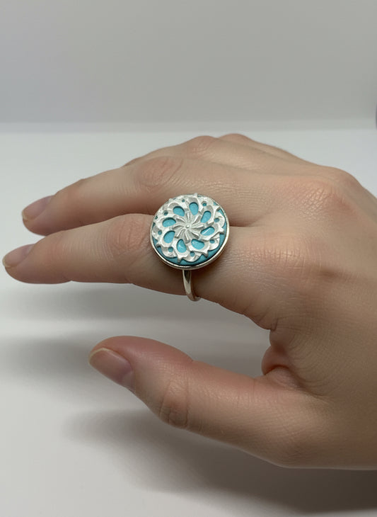 Anello in Madreperla "Fiore"