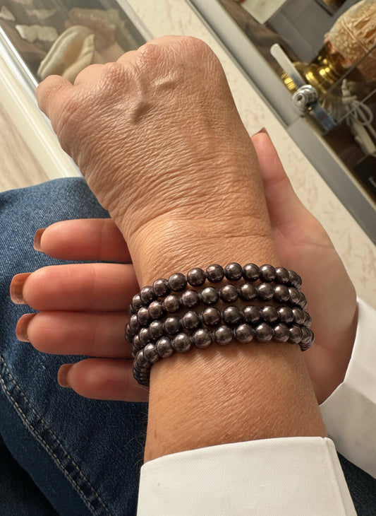 Bracciale di Perle Nere