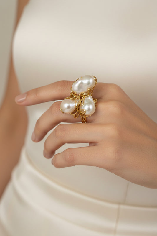 Anello in Perle