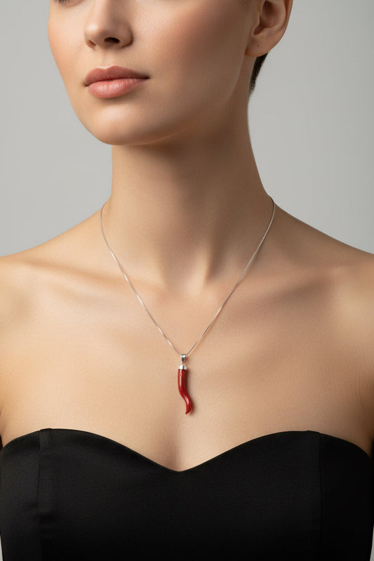 Pendente in Cammeo "Corno"
