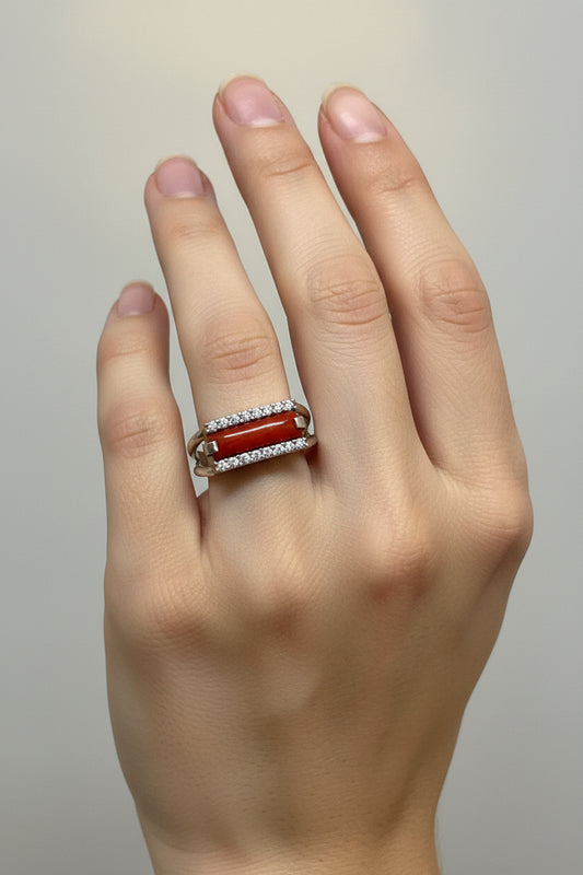 Anello in Corallo