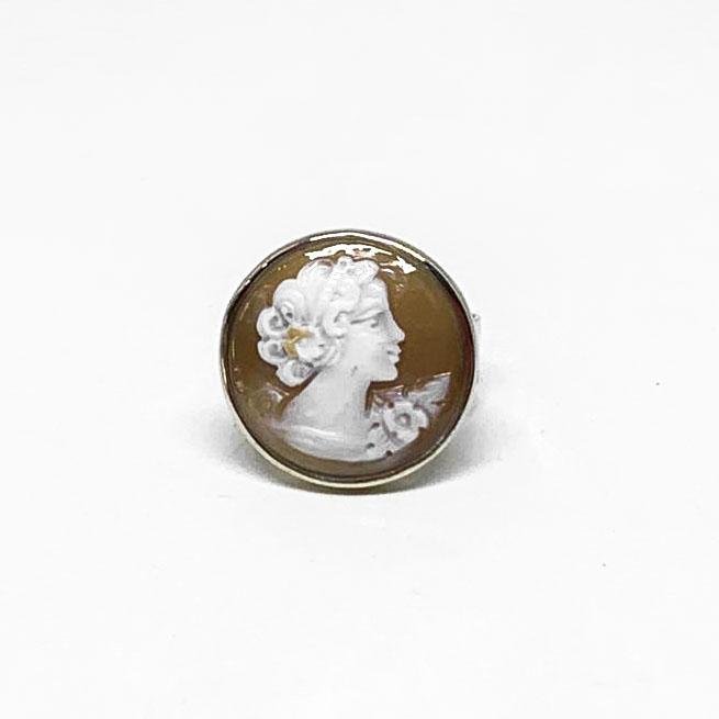 Anello Cammeo Profilo Donna