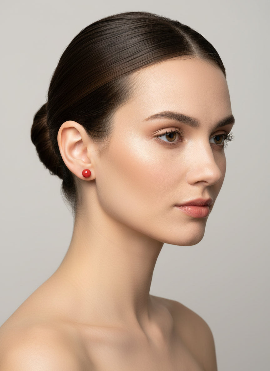 Orecchini in Corallo e Oro