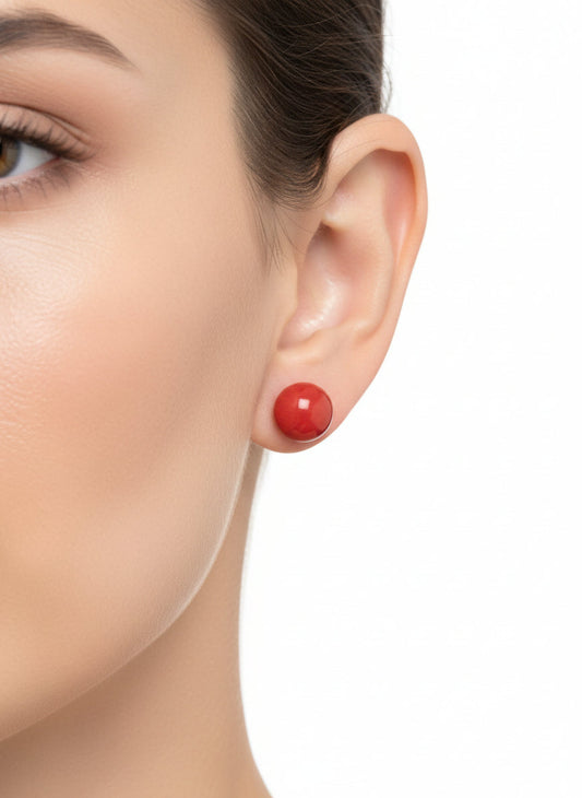 Orecchini in Corallo e Oro