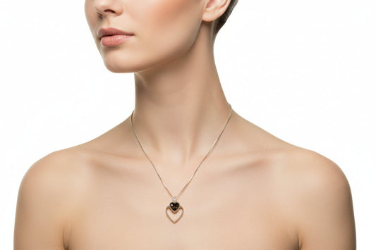 Collana in Cammeo incisione "Fiore"