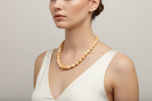 Collana in Conchiglia Cassis Rufa