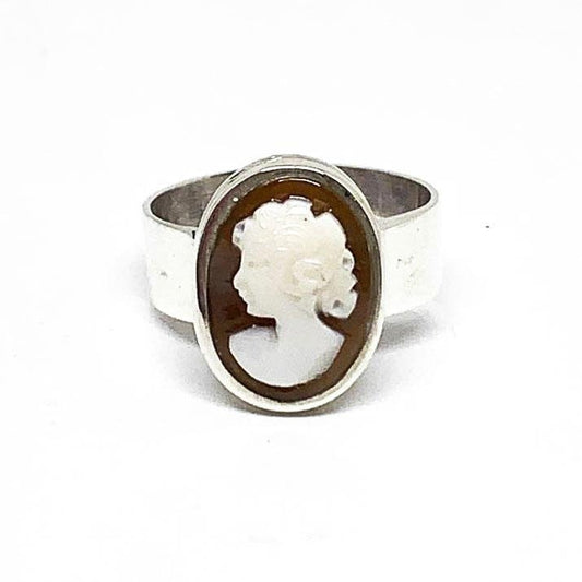 Anello-Cammeo-Profilo-Donna