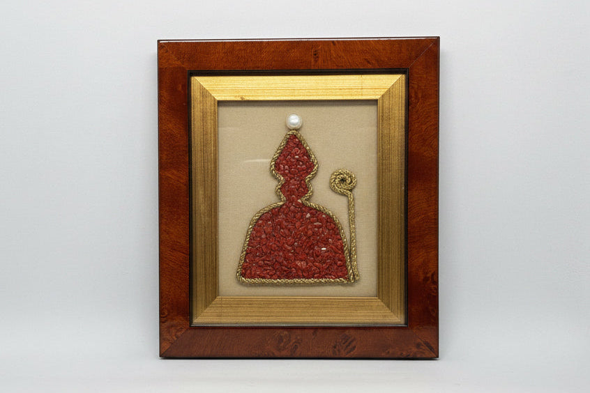 Quadro San Gennaro in Corallo