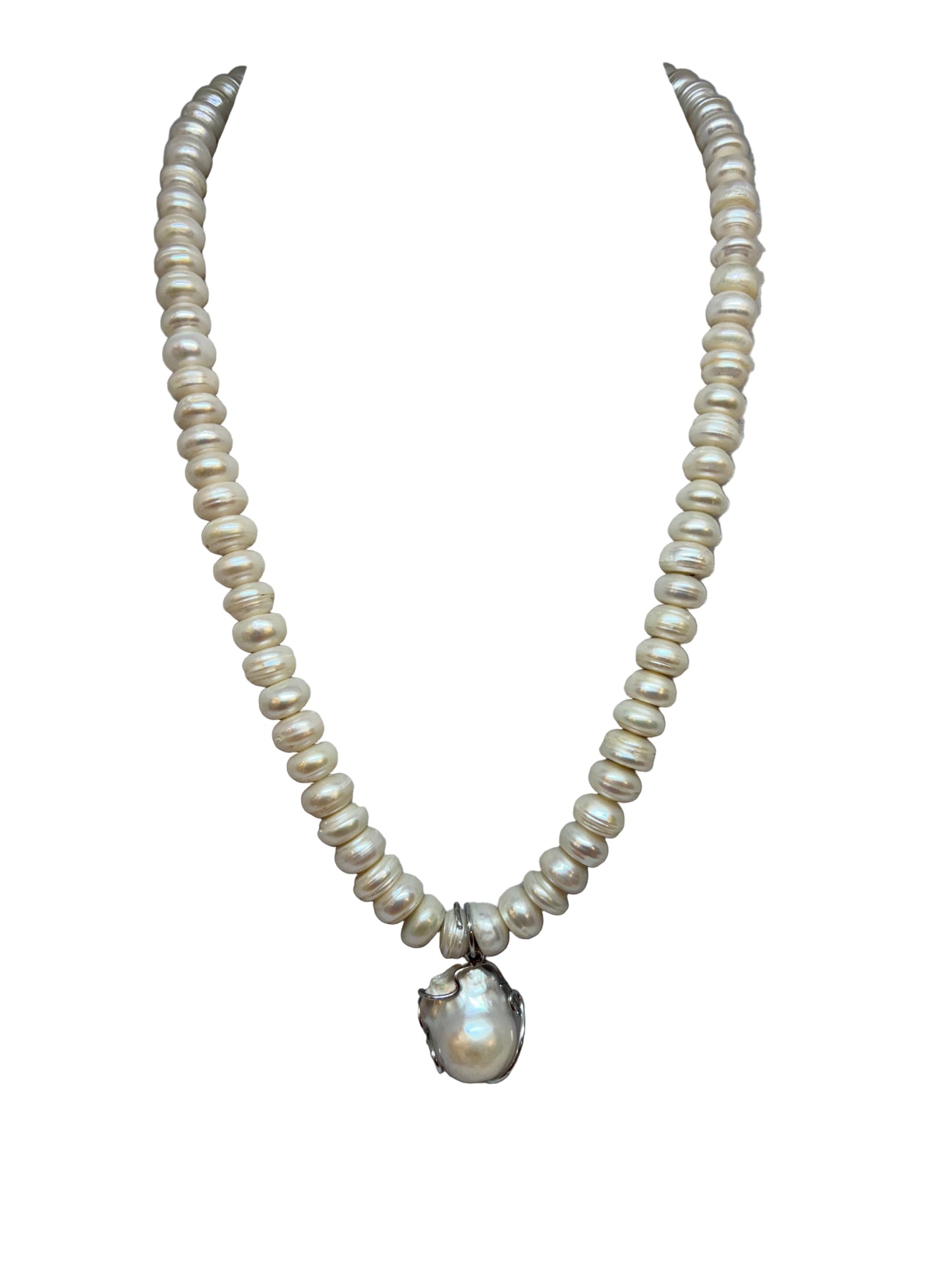 Collana in Perle Australiane e Baroccche