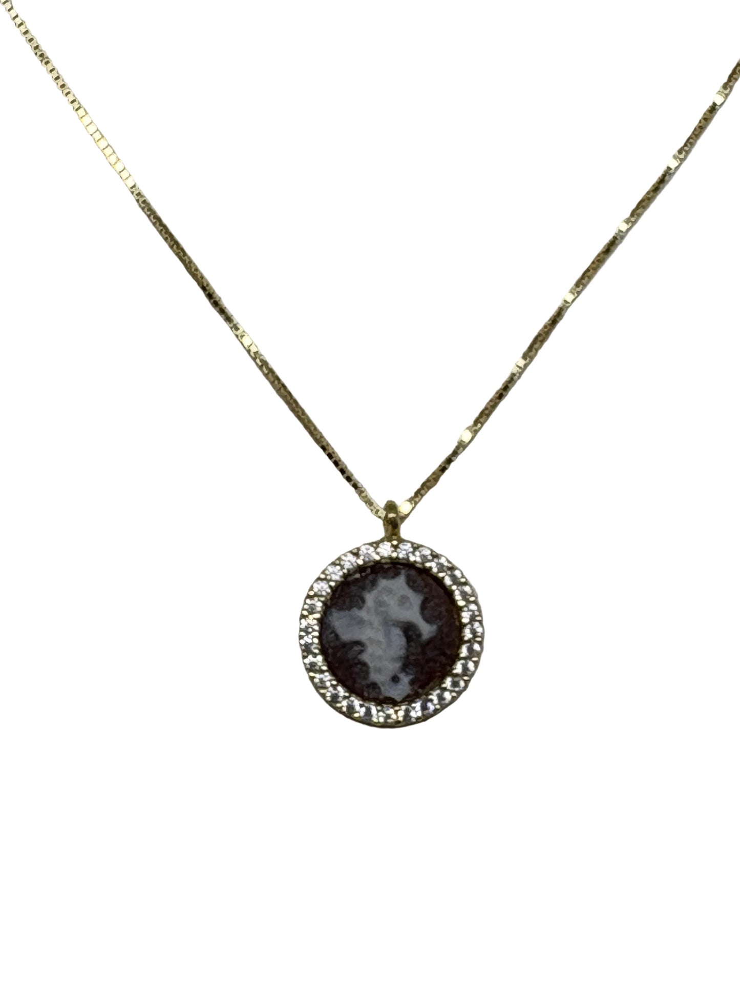 Anello in Cammeo incisione "Cavalluccio Marino"