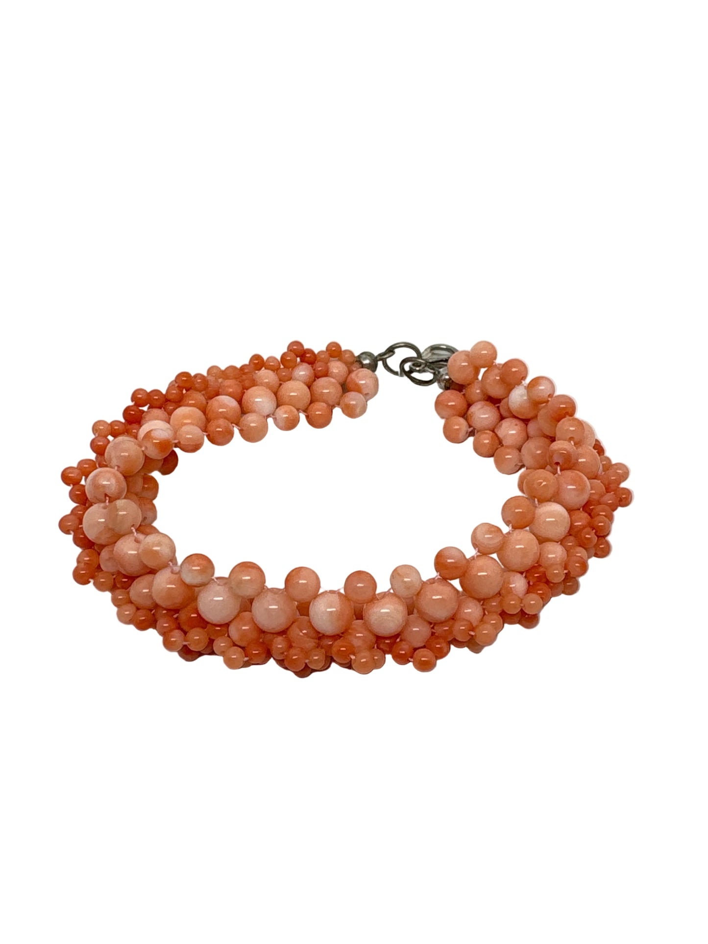 Bracciale Tessito in Corallo