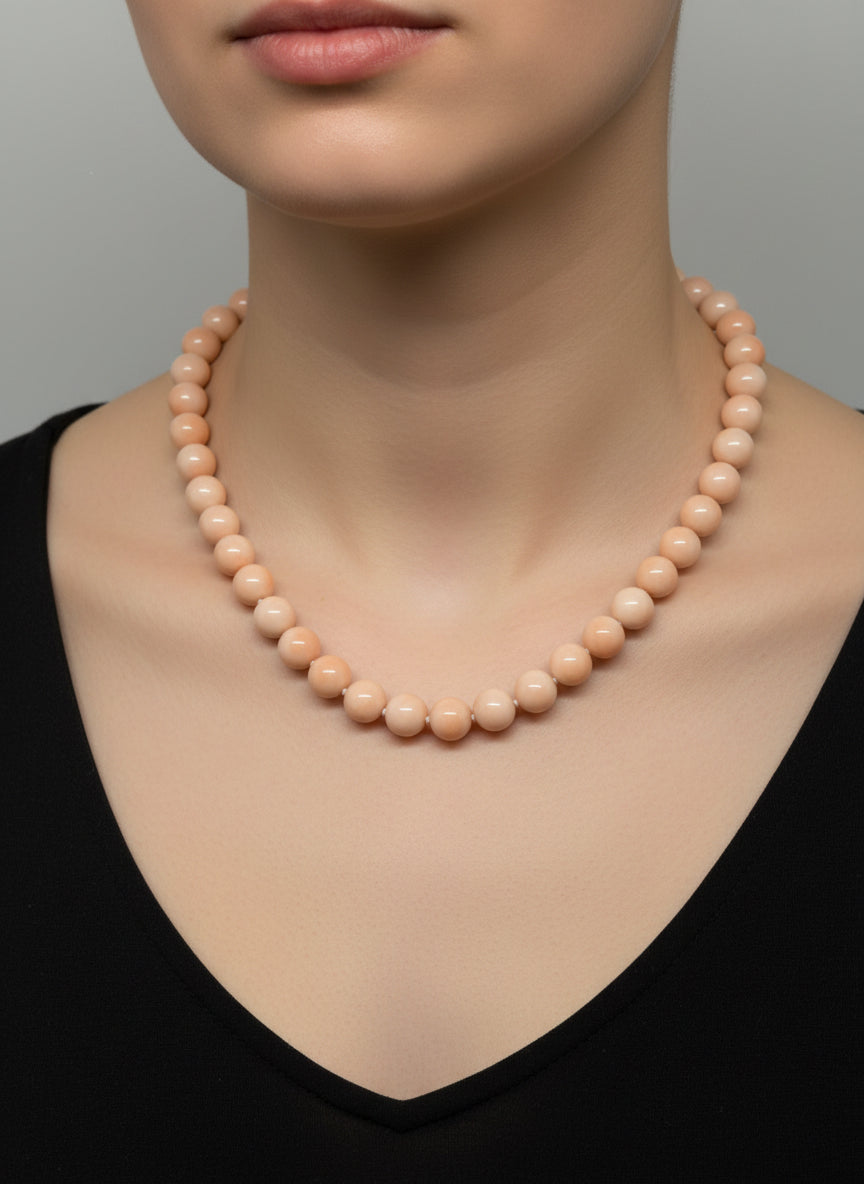 Collana in Corallino (Copia) argento
