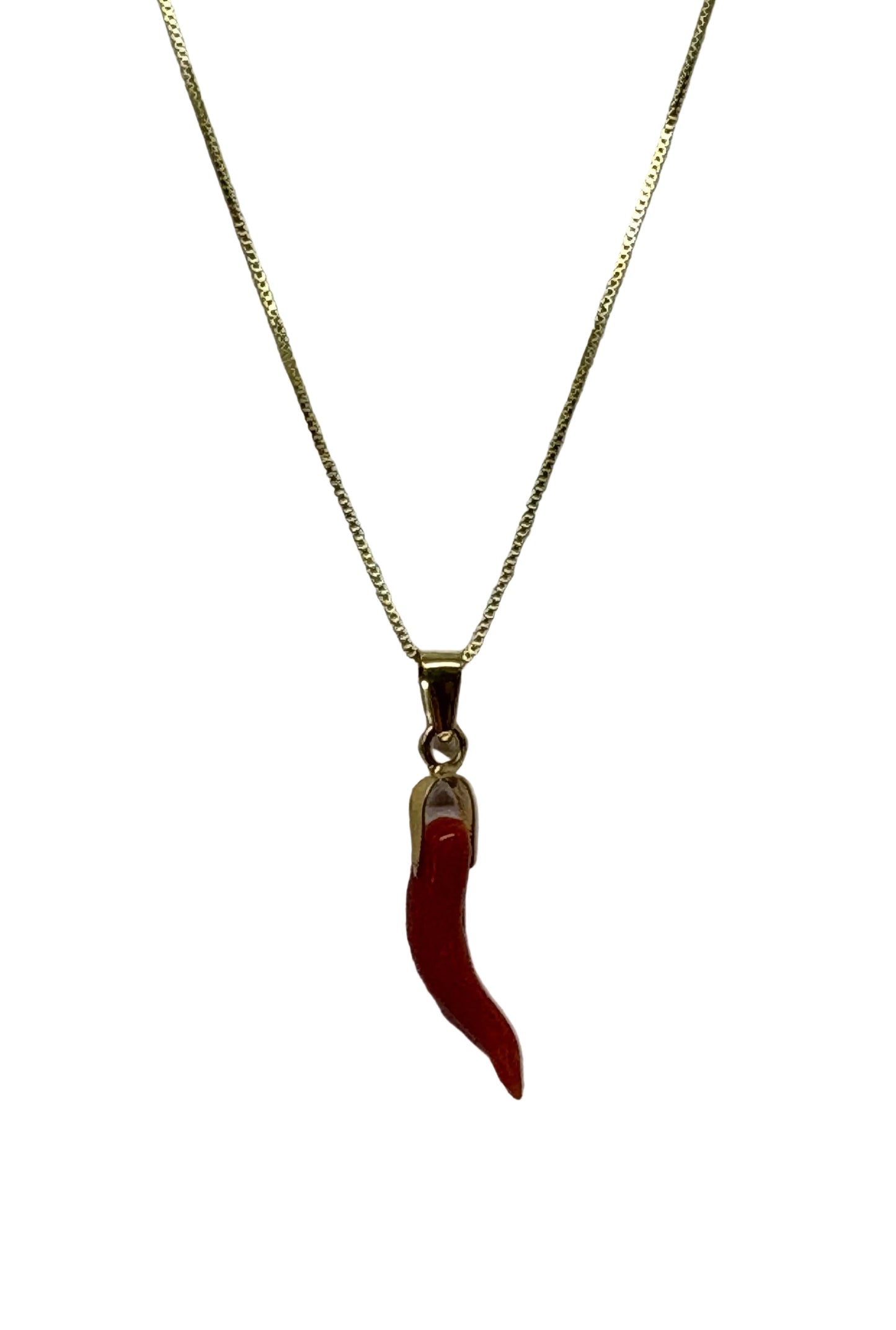 Pendente in Corallo "Corno"