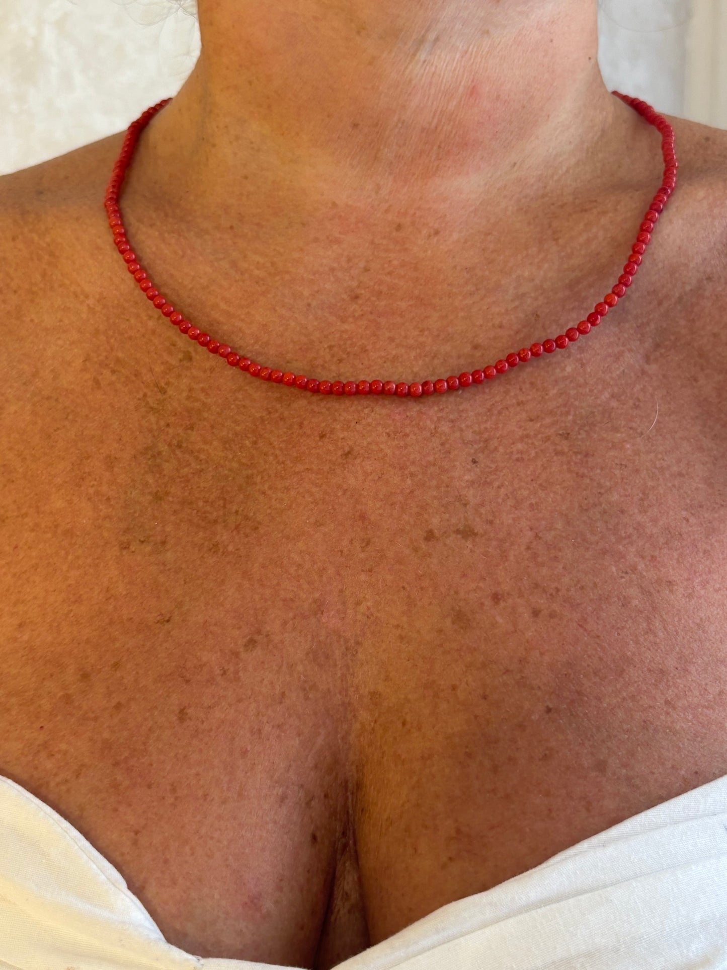Collana in Corallo Bambù