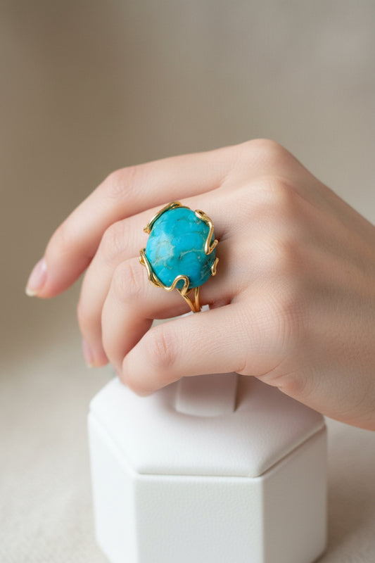 Anello in Turchese