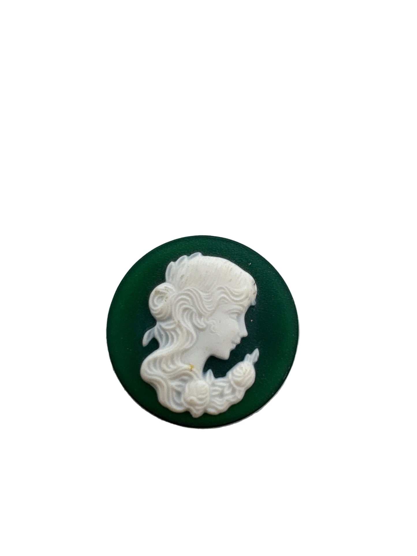 Cammeo Nudo in Agata con incisione Profilo di Donna