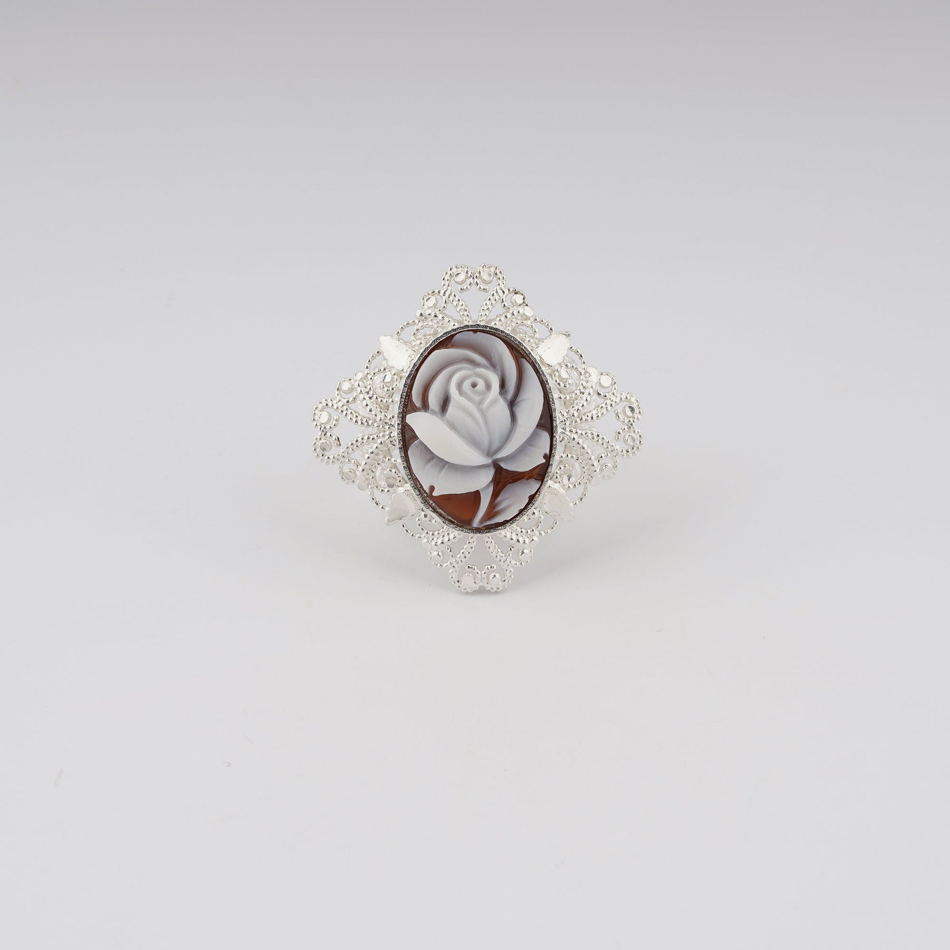 Anello-Anne-Cammeo-Rosa-Rodio-Bianco