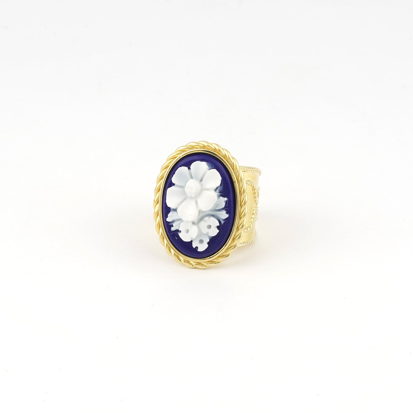 Anello-Cameo-Italiano-Raffaello-Cammeo-Fiori