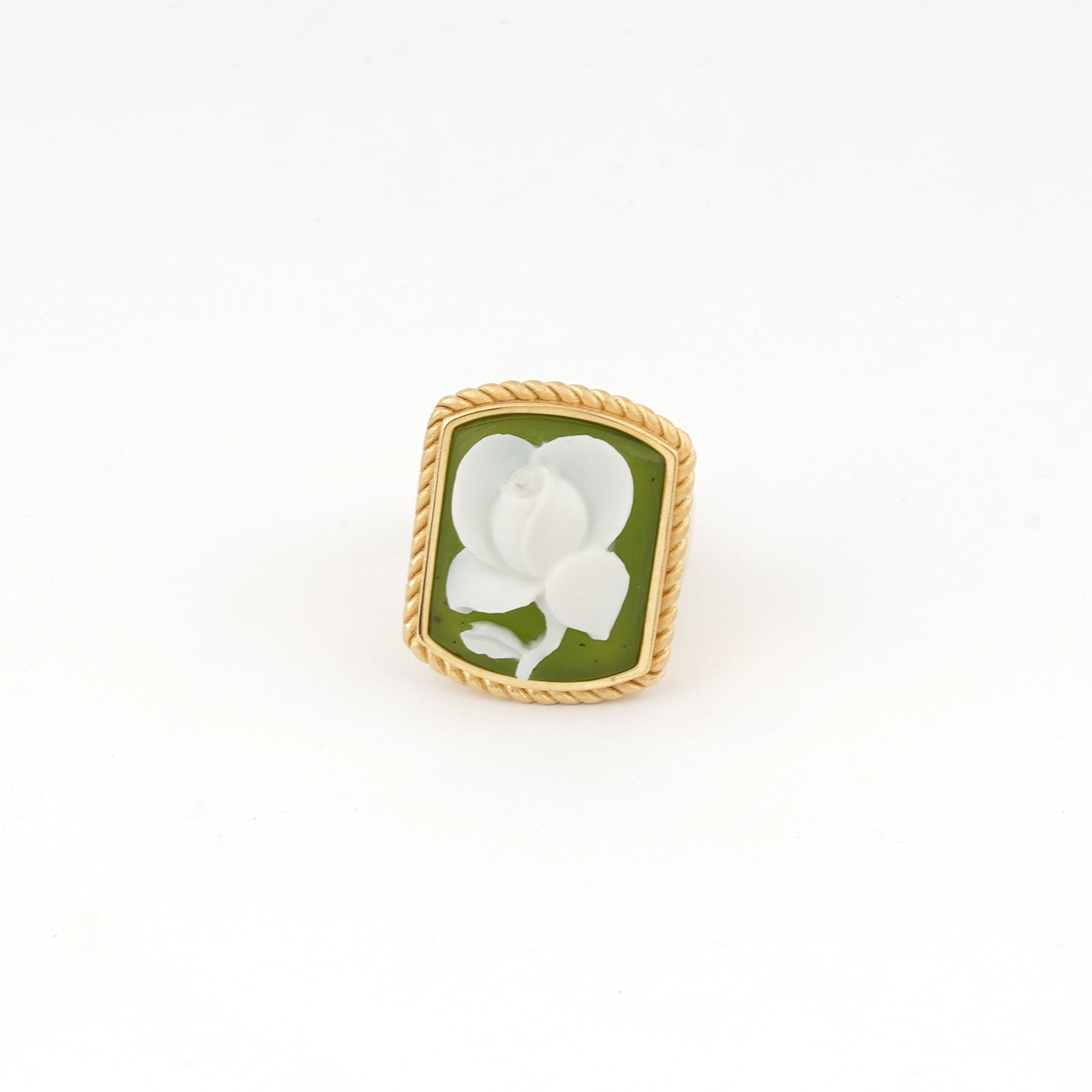 Anello-Cameo-Italiano-Raffaello-Cammeo-Rosa-Oro-