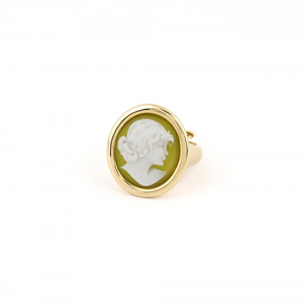 Anello-Cameo-Italiano-Romantica-Il-Piccolo-Museo-del-Cammeo-