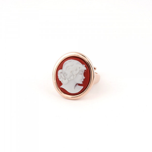 Anello-Cameo-Italiano-Romantica-Il-Piccolo-Museo-del-Cammeo