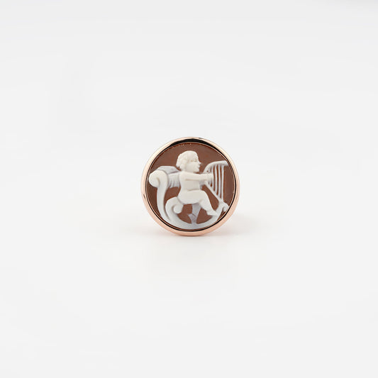 Anello-Madame-Deco-Cammeo-Putto-Rame