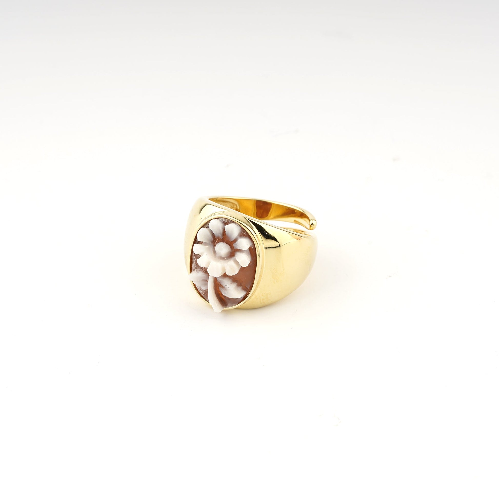 Anello-Musical-Cammeo-Fiore-Oro