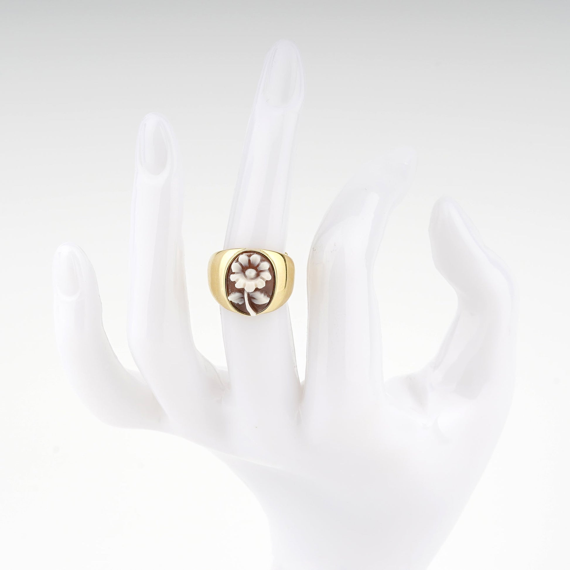 Anello-Musical-Cammeo-Fiore-Oro