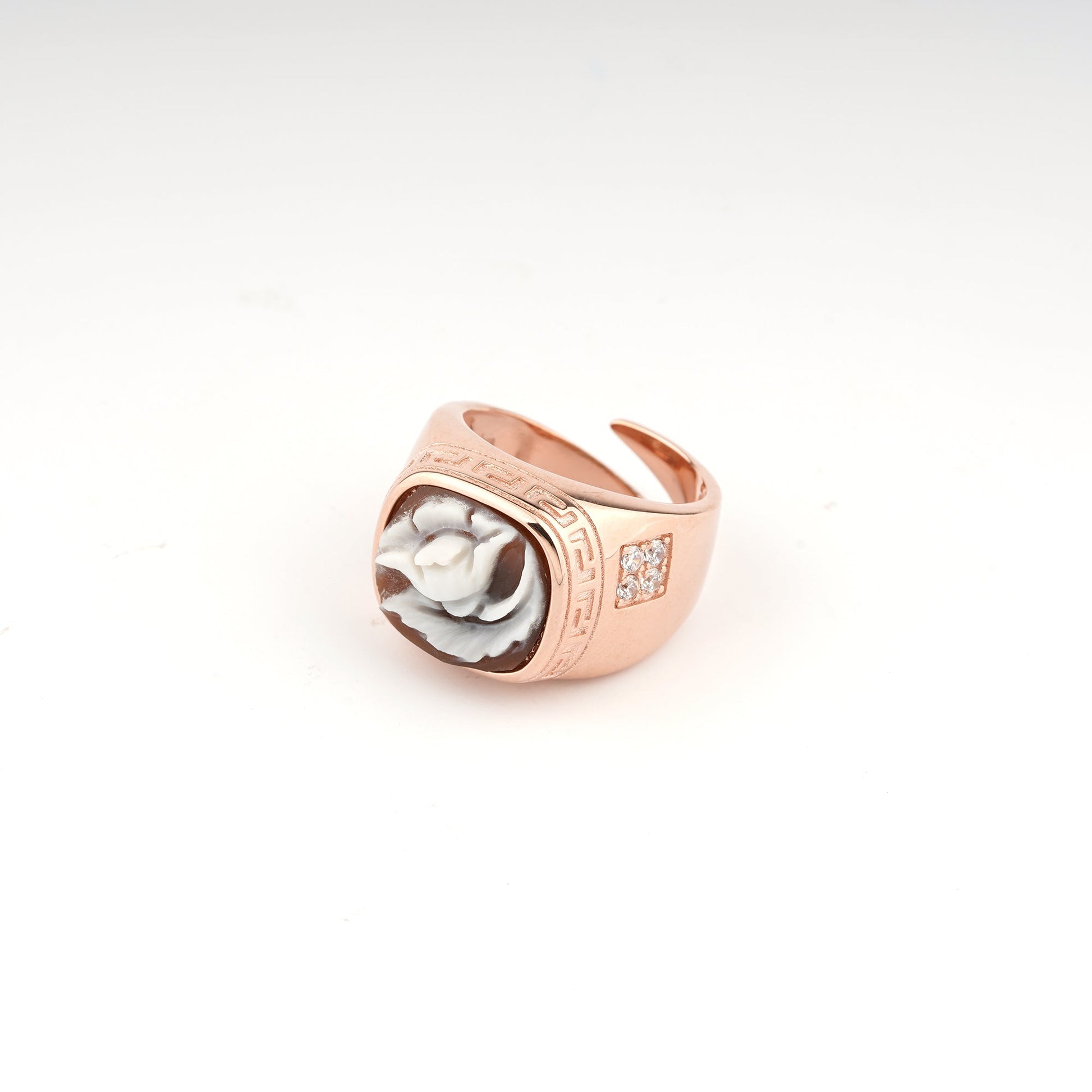 Anello-Musical-Cammeo-Fiore-Rame